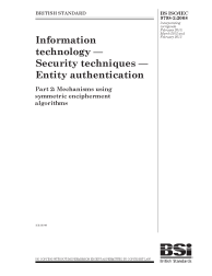 BS ISO/IEC 9798-2:2008