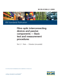 BS EN 61300-2-1:2009