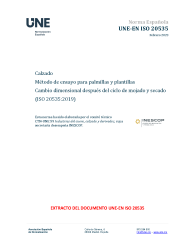 UNE-EN ISO 20535:2023