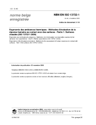 NBN EN ISO 13732-1:2006