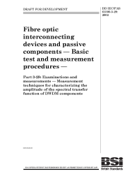 DD IEC/PAS 61300-3-29:2002