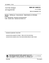 NBN EN 14465/A1:2006