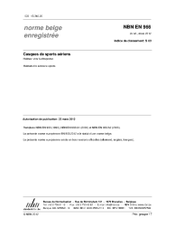 NBN EN 966:2012