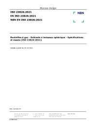 NBN EN ISO 23826:2021