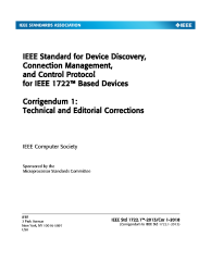IEEE 1722.1-2013/Cor 1:2018