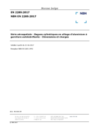 NBN EN 2285:2017