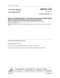 NBN EN 14769:2012