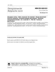 NBN EN 4608-001:2006