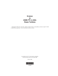 ASME PTC.6-2004 - ERR