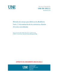 UNE-EN 1052-2:2018 (R2021)