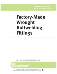 ASME B16.9-2012 - W CPRT