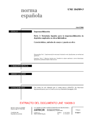 UNE 104309-3:2004 (R2011)