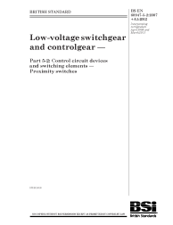 BS EN 60947-5-2:2007+A1:2012