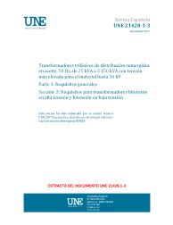UNE 21428-1-3:2017