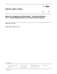 CEN/TR 13387-1:2018