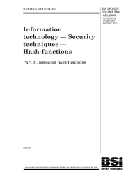 BS ISO/IEC 10118-3:2004+A1:2006