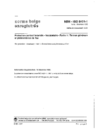 NBN ISO 8421-1:1992
