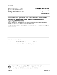 NBN EN ISO 14890:2004