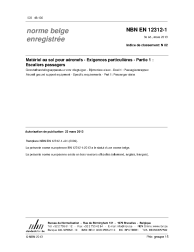 NBN EN 12312-1:2013