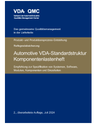 Automotive VDA-Standardstruktur Komponentenlastenheft