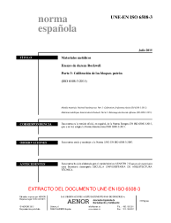 UNE-EN ISO 6508-3:2015
