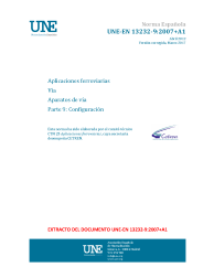 UNE-EN 13232-9:2007+A1:2012