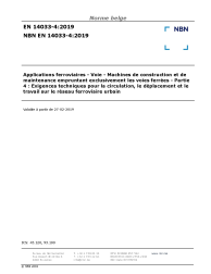 NBN EN 14033-4:2019