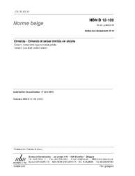NBN B 12-109:2015