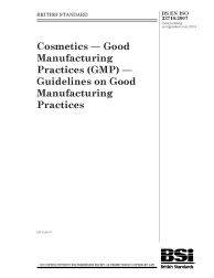 BS EN ISO 22716:2007