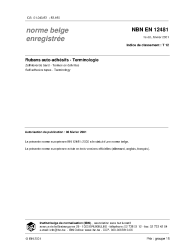 NBN EN 12481:2001