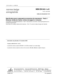 NBN EN 845-1+A1:2008