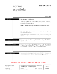 UNE-EN 12365-2:2004 (R2017)