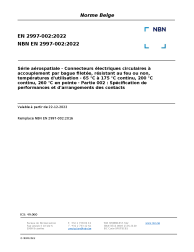 NBN EN 2997-002:2022