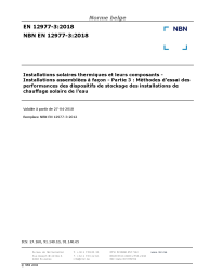 NBN EN 12977-3:2018