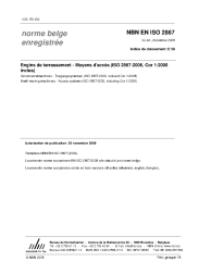 NBN EN ISO 2867:2008