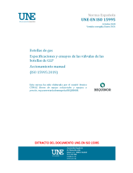 UNE-EN ISO 15995:2020