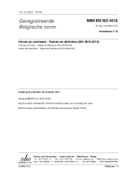 NBN EN ISO 4618:2014