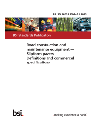 BS ISO 16039:2004+A1:2013