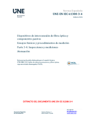 UNE-EN IEC 61300-3-4:2024