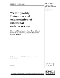 BS EN ISO 7899-1:1999