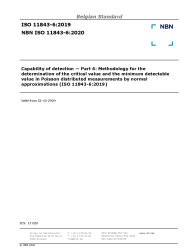 NBN ISO 11843-6:2020