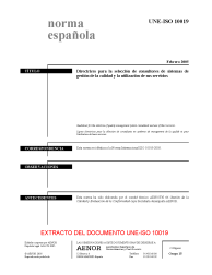 UNE-ISO 10019:2005 (R2021)