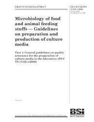 DD CEN ISO/TS 11133-1:2009