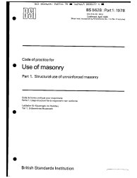 BS 5628-1:1978