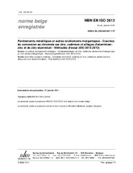 NBN EN ISO 3613:2011
