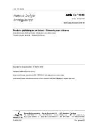 NBN EN 12839:2012