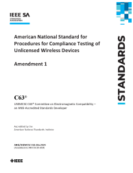 IEEE/ANSI/USEMCSC C63.10a:2024