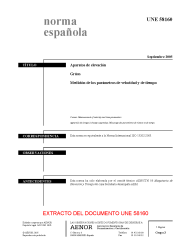 UNE 58160:2005