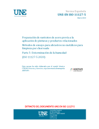 UNE-EN ISO 11127-5:2022