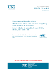 UNE-EN 15316-4-5:2018